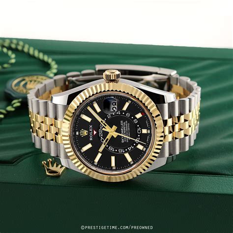 pre-owned rolex sky-dweller watches